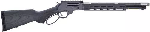 Henry SPD Hush Series 45 Colt (Long Colt) 7+1 16.50" Carbon Fiber Wrapped Threaded Barrel, Blued Aluminum Receiver w/Picatinny Rail, M-LOK Handguard, Matte Dark Gray Buttstock Hardwood Laminate Stock, Ambidextrous