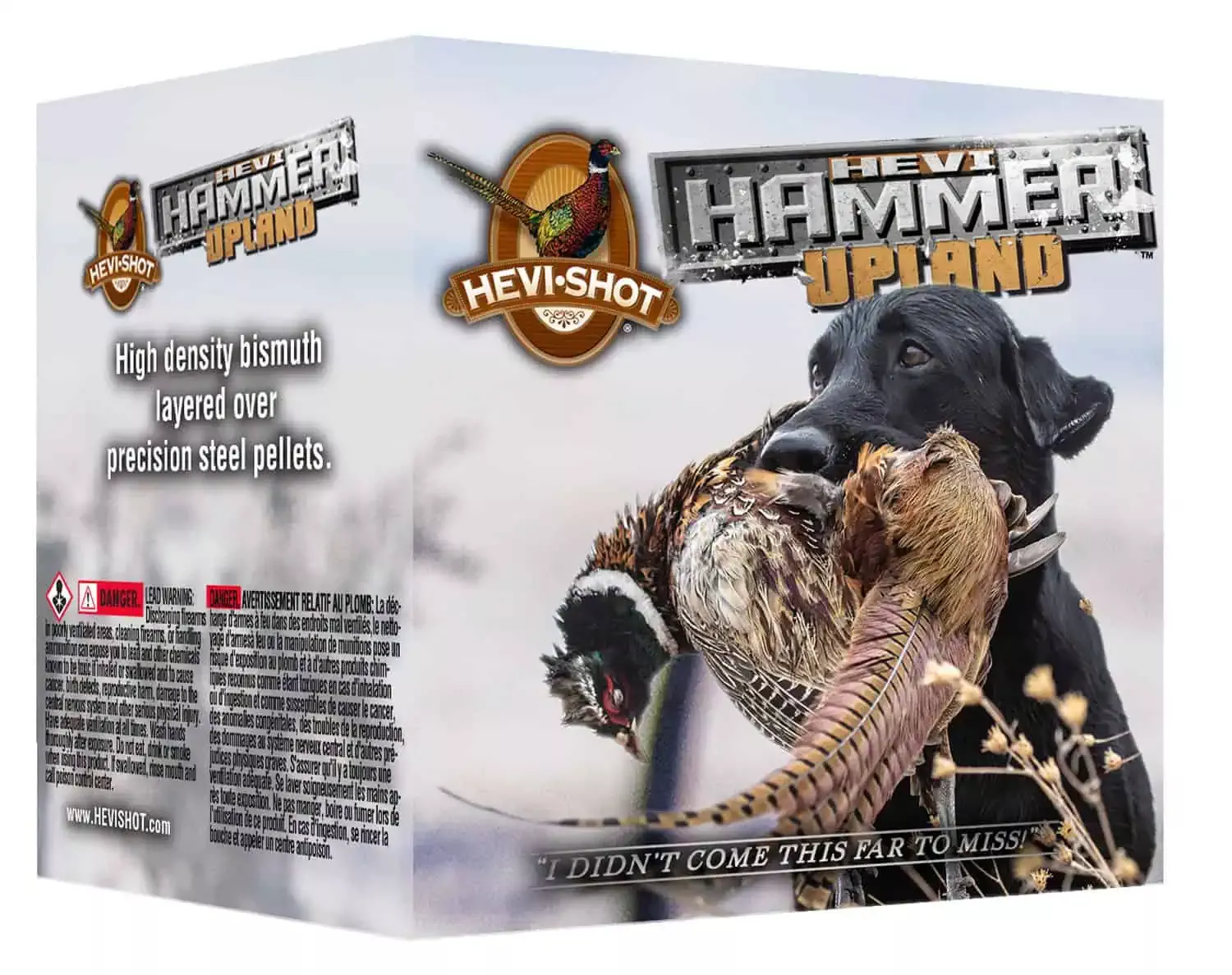 HEVI-Shot HS29205 HEVI-Hammer Upland 20Gauge 2.75″ 1oz Steel/Bismuth 5Shot 25 Per Box/10 Case