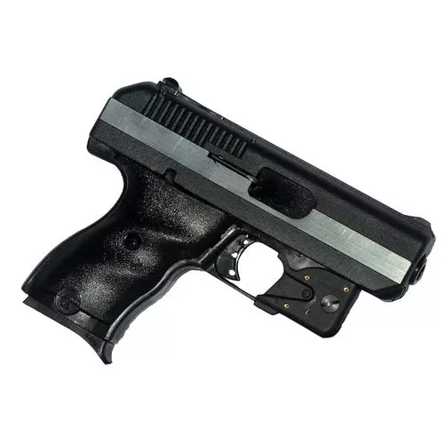 Hi-Point CF380LLTGM CF380 ACP 3.50" 8+1 Black Black Steel w/Chrome Line Slide Black Polymer Grip with LaserLyte