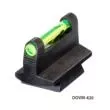 Hiviz DOVM420 Rifle Front Sight .420 Fiber Optic 3/8 Dovetail w/ LitePipes