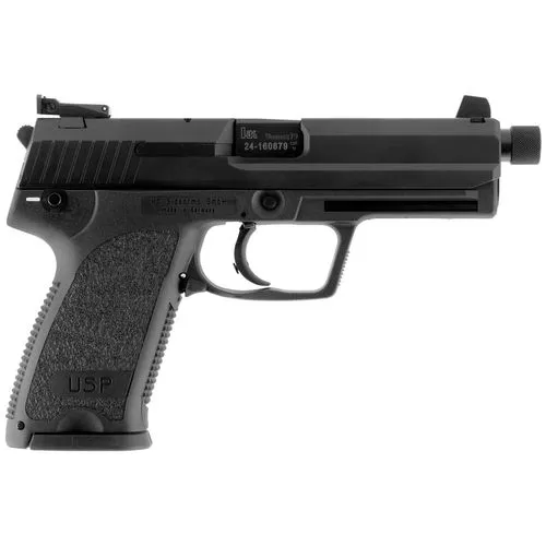 HK 81000349 USP Tactical V1 9mm Luger 4.86" TB 10+1 (2) Black Polymer Frame Black Steel Slide Black Polymer Grip