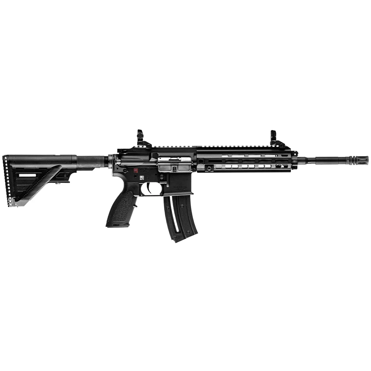 HK 81000402 HK 416 Rimfire 22 LR 16.10" 10+1 Black Retractable Stock