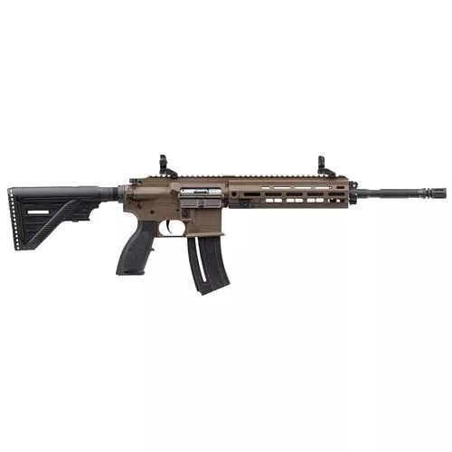 HK 81000528 HK 41622 LR 20+1 16.10" Black Barrel Flat Dark Earth Rec Flat Dark Earth Retractable Stock Flat Dark Earth Polymer Grip