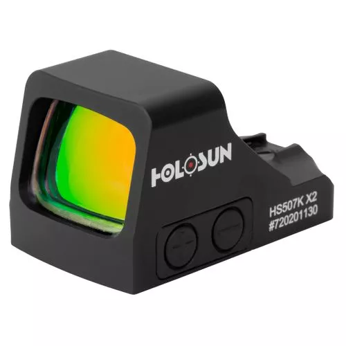 Holosun HS 507K-X2 Pistol 1x 2 MOA Red Dot & 32 MOA Circle