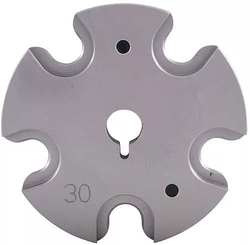 Hornady AP Progressive Press Shell Plate Size #30 6.5x68; 8x68S; 7.5 Swiss; 357/44 B&D; 44 Spl/44 Mag, Model: 392630