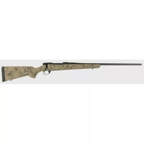 Howa HHS63202 150030-06 Springfield 5+1 Cap 22" Black Rec/Barrel Tan with Black Webbing Fixed HS Precision Stock Right Hand (Full Size)