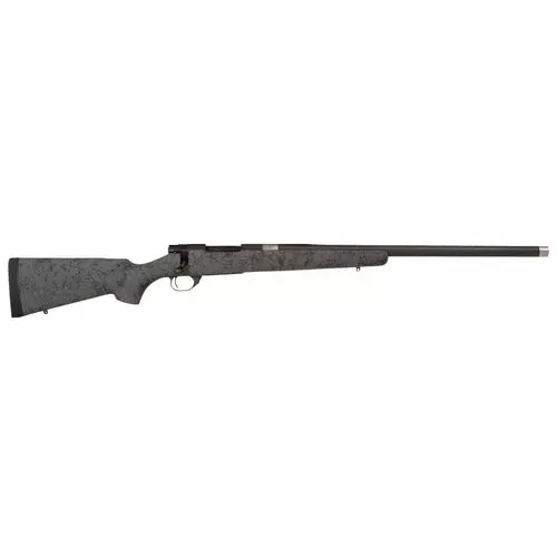 Howa HSCF65CGRY 15006.5 Creedmoor 5+1 Cap 24" Black Rec/Barrel Gray with Black Webbing Fixed HS Precision Stock Right Hand (Full Size)