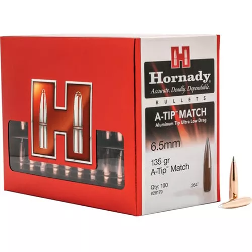 HRNDY A-TIP 6.5MM .264 135GR 100CT