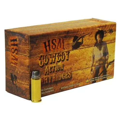 HSM 44S1N Cowboy Action44 S&W Spl 240 gr Semi Wadcutter (SWC) 50 Bx/ 10 Cs