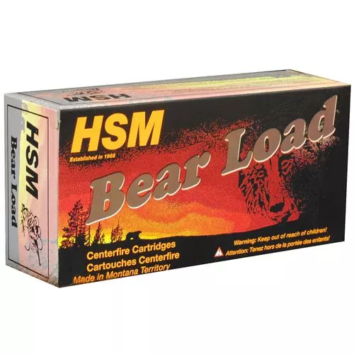 HSM 450BUSHMASTER1N Bear Load450 Bushmaster 300 gr Jacketed Soft Point (JSP) 20 Bx/ 25 Cs