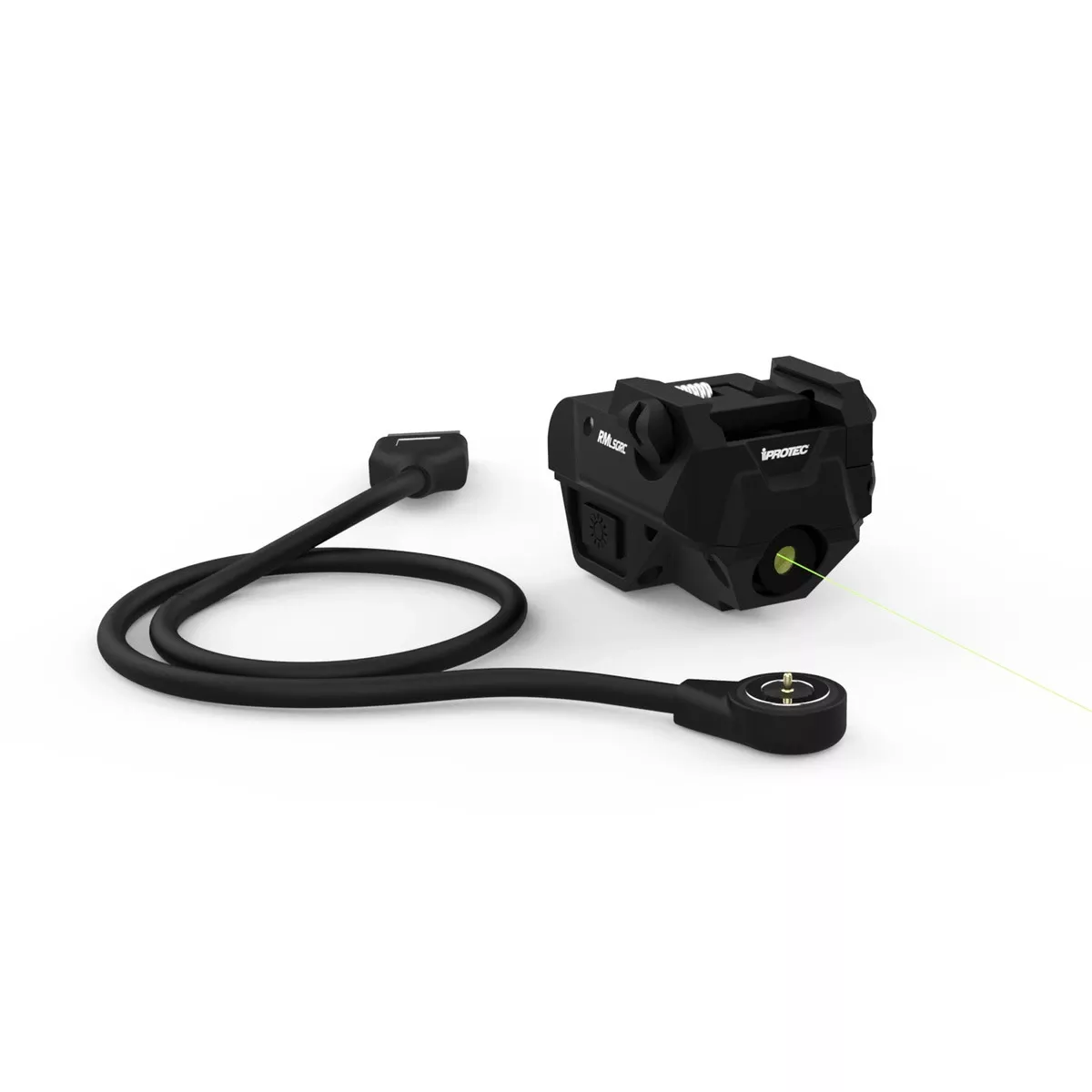 iProtec IPRSPS0001 RMLSG RC Rail-Mount Green Laser Black