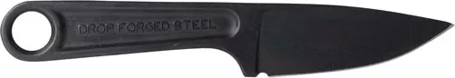 Ka-Bar Forged Wrench 3" Fixed Blade Knife 425 High Carbon Plain Edge - Blackout