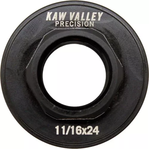 Kaw Valley Precision Direct Thread HUB Mount 11/16x24 Black