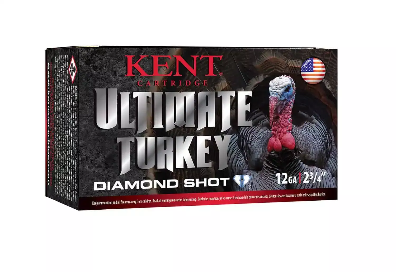 Kent Cartridge C122TK465 Ultimate Turkey 12Gauge 2.75″ 1 5/8oz 5Shot 10 Per Box/10 Case