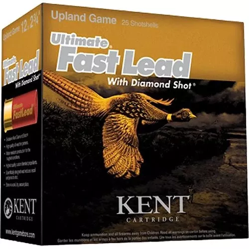 Kent Cartridge K122UFL3675 Ultimate Fast Lead 12 Gauge 2.75" 1 1/4 oz 7.5 Shot 25 Bx/ 10 Cs