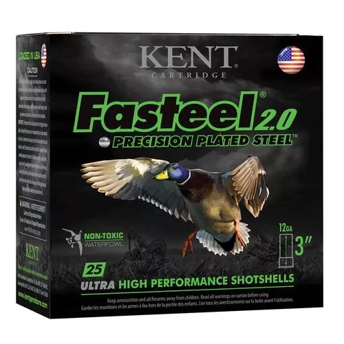 Kent Cartridge K123FS361 Fasteel 2.012 Gauge 3" 1 1/4 oz 1 Shot 25 Bx/ 10 Cs