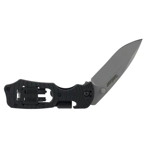 Kershaw 1920 Select FireFolding Bead Blasted 8Cr13MoV SS 7.60" Long Plain FRN Black Handle