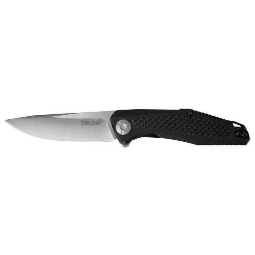 Kershaw 4037 Atmos 3" Folding Drop Point Plain Satin 8Cr13MoV Knife