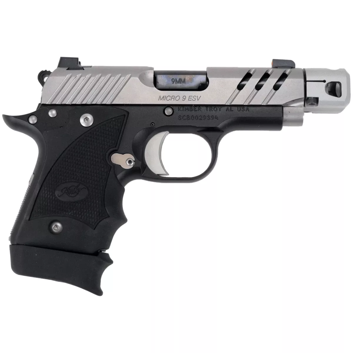 Kimber MICRO 9 ESV Two Tone 9mm Pistol with Mini Compensator