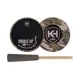 Knight and Hale Double Up Pot Call Aluminum/Glass Mossy Oak Greenleaf