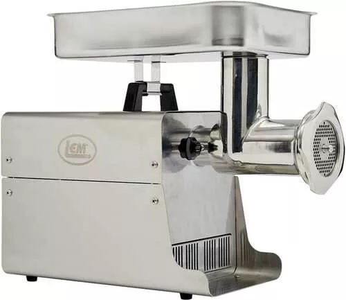 Lem Products #32 Big Bite Stainless Steel Electric Grinder