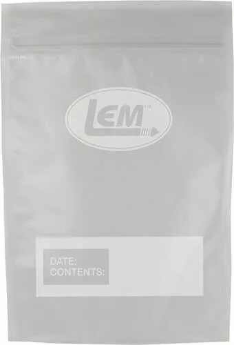 Lem Products MaxVac Zipper Top Vacuum Bags Gallon Size 11"x16" - 20/ct