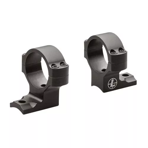 Leupold 171111 BackCountry Base/Ring Combo Matte Black Weatherby Mark V Reversible Front 1" Tube Aluminum Rifle