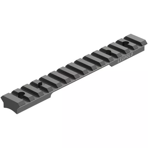 Leupold 171359 BackCountry Base Matte Black Ruger American Cross-Slot For Short Action Picatinny Rail 20 MOA Aluminum Rifle
