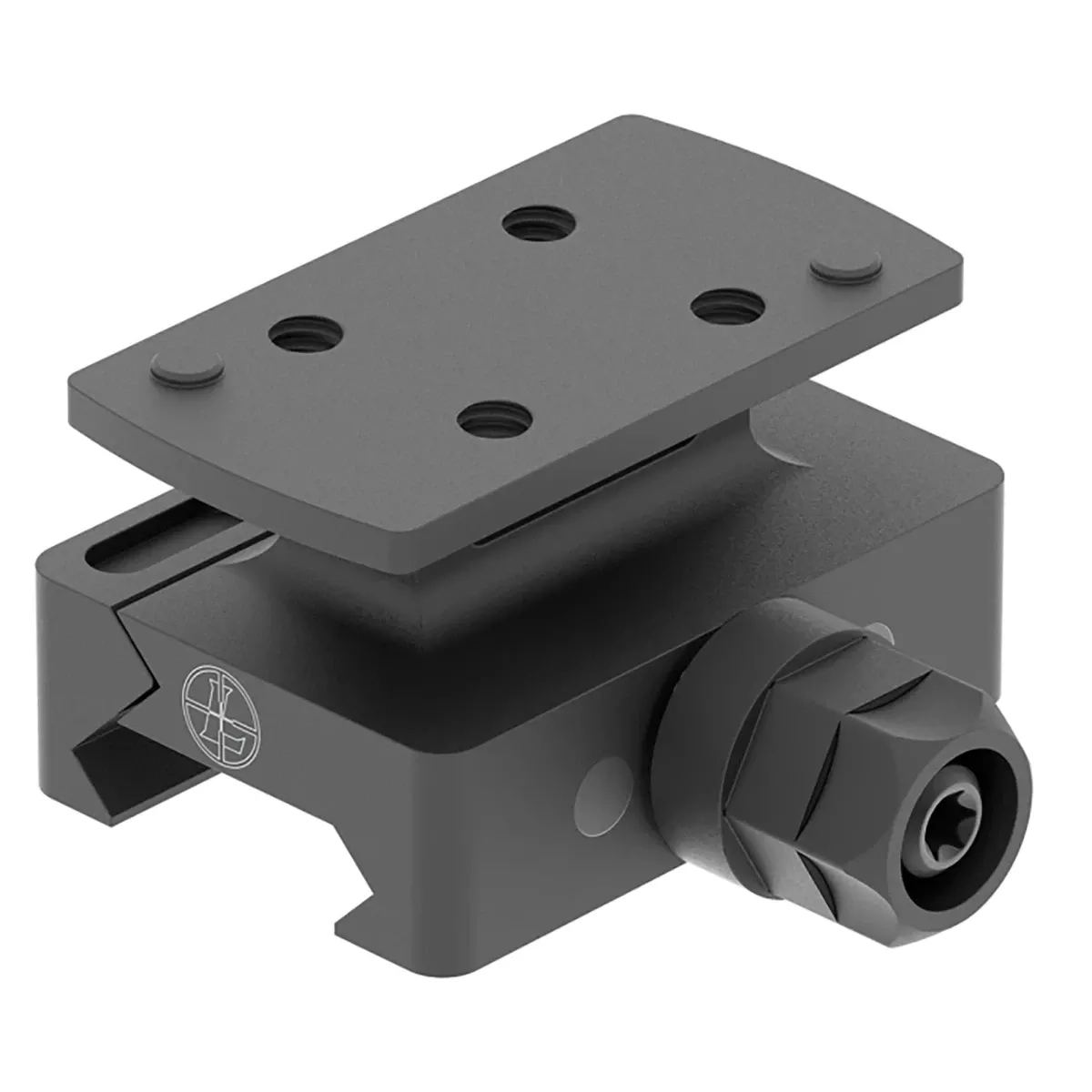 Leupold 171861 DeltaPoint Pro AR DLOC Mount Matte Black 0 MOA