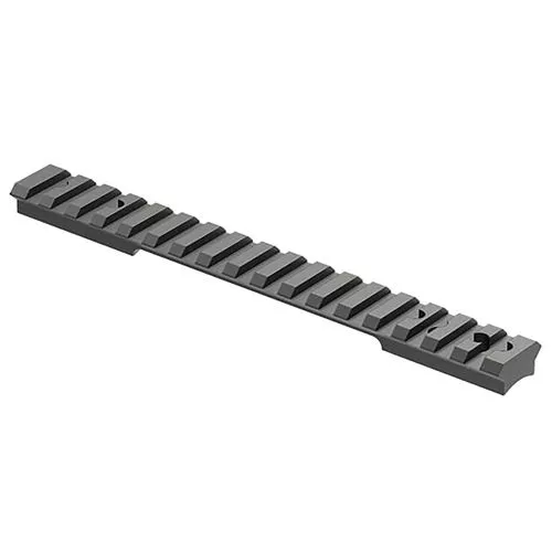 Leupold 180956 BackCountry Base Matte Black Savage 10/110 Round Receiver Cross-Slot For Long Action Picatinny Rail/Weaver Style 20 MOA Aluminum Rifle
