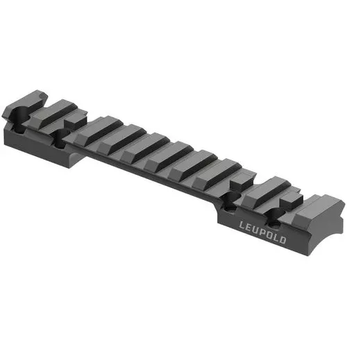 Leupold 181332 BackCountry Base Matte Black Browning X-Bolt Cross-Slot For Short Action Picatinny Rail/Weaver Style Mount 20 MOA Aluminum Rifle