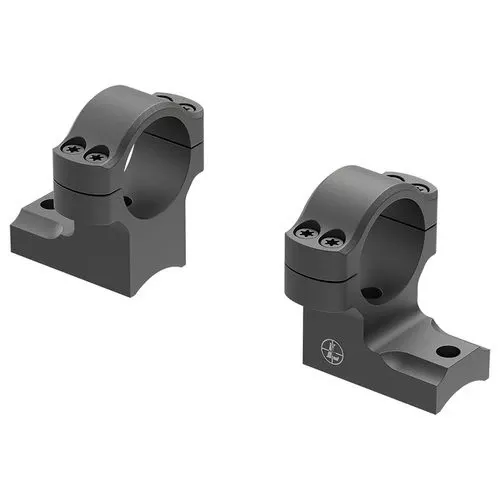 Leupold 181334 BackCountry Base/Ring Combo Matte Black Savage 10/110 Round Receiver 1" Tube 8-40 Screws Aluminum Rifle