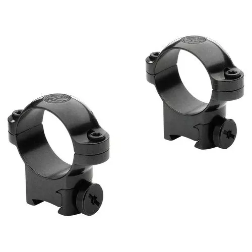 Leupold 54234 Ringmounts Rimfire Scope Ring Set Dovetail .22 Rimfire High 1" Black Gloss Steel