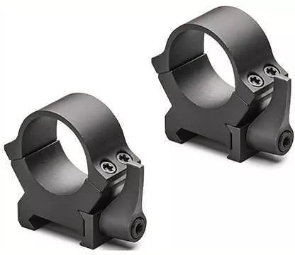 Leupold QRW2 Quick-Release Weaver-Style Rings 1" Tube Diameter, Low Height, Sgloss Black