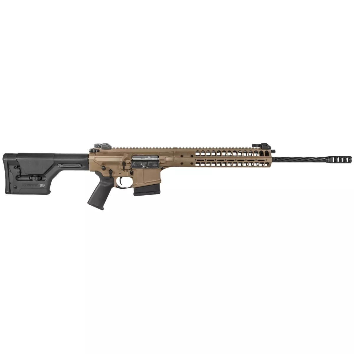 LWRC REPRMKIIR7CK20CAC R.E.P.R. MKII *CA Compliant 7.62x51mm NATO 10+1 20" Stainless Steel Barrel, Flat Dark Earth Cerakote Steel Receiver, Black Synthetic Magpul PRS Stock, Black Polymer Grip