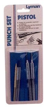 Lyman 7031271 Pistolsmith Punch Set W/5 Assorted Punches
