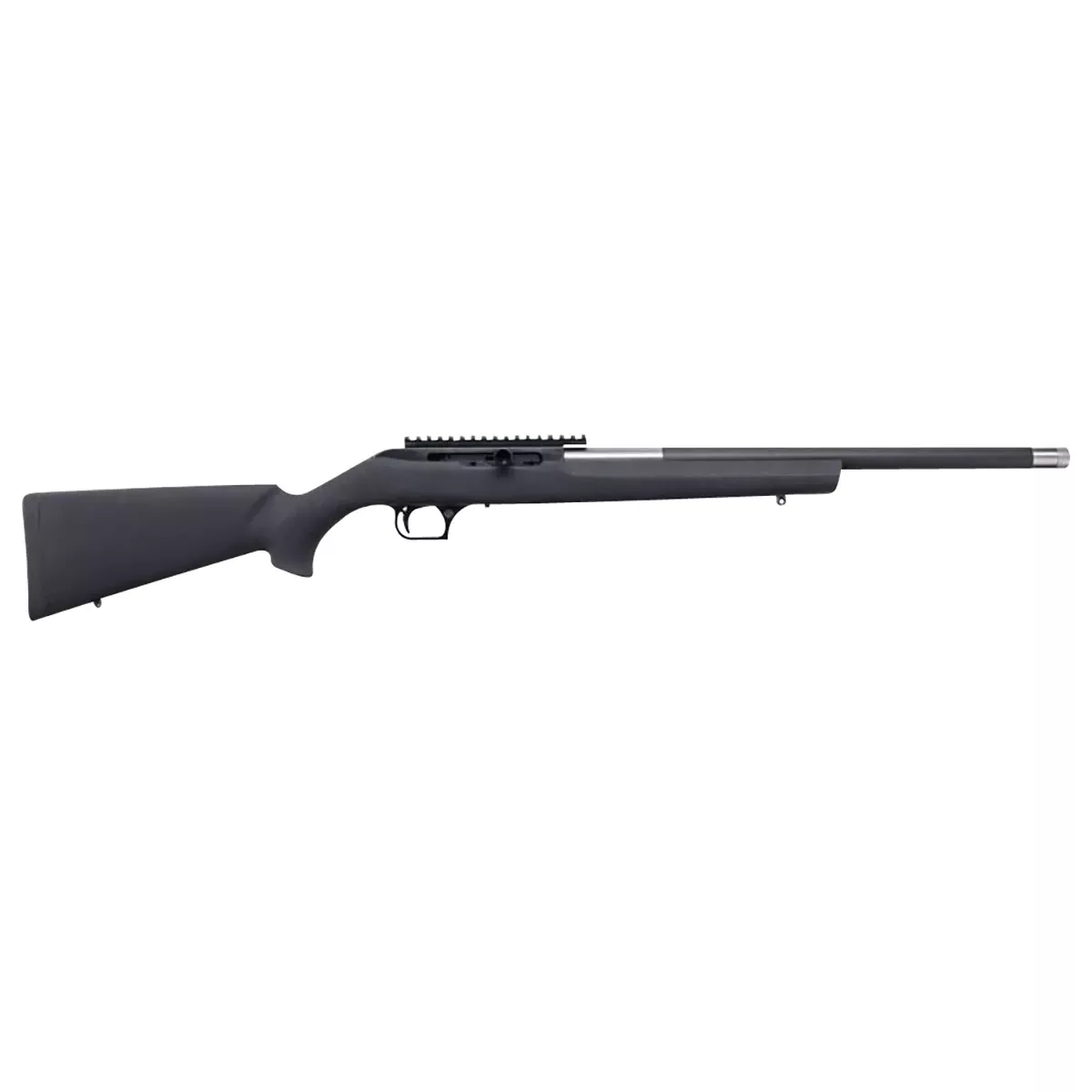 Magnum Research SBA22WMH Magnum Lite 22 WMR 9+1 19" Black Threaded Barrel, Black Anodized Picatinny Rail Aluminum Receiver, Black Polymer Hogue OverMolded Stock