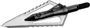 Magnus Broadheads Stinger Buzzcut 4-Blade 125gr 1-1/8" Cut Fixed Broadhead - 3 Pack