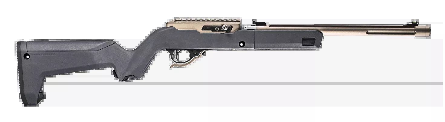 Magpul Industries X-22 Backpacker Stock Stealth Gray Synthetic for Ruger 10/22 Takedown - Fixed