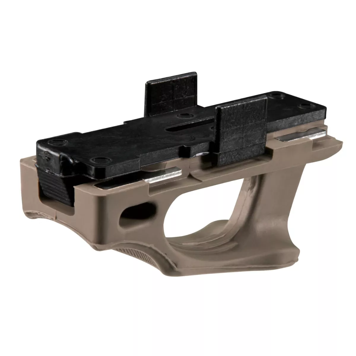 Magpul MAG020-FDE Ranger Plate Made of Stainless Steel w/ Overmolded Santoprene Rubber & Flat Dark Earth Finish for 5.56x45mm NATO USGI 30-Round Aluminum Magazine/3 Per Pack