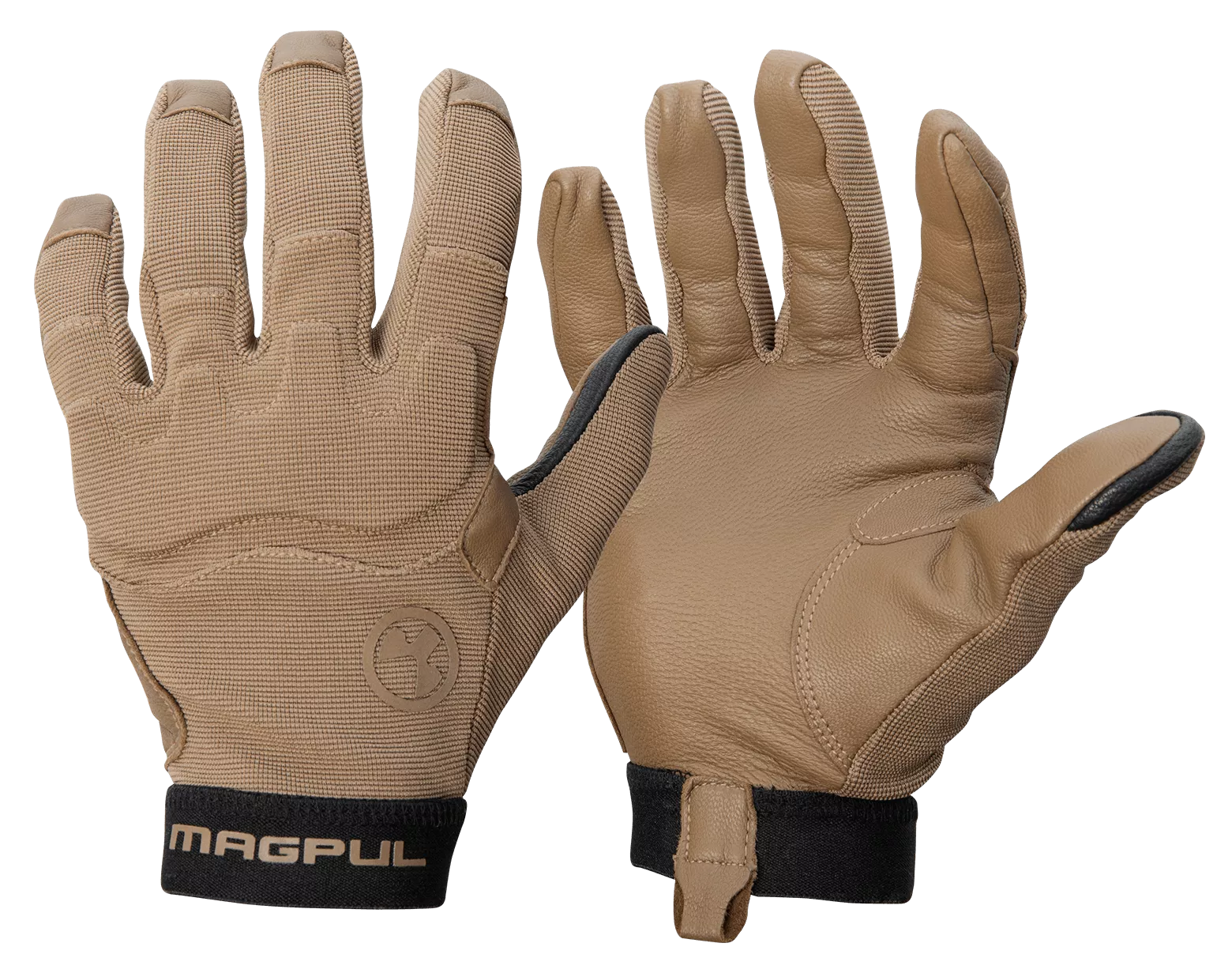 Magpul MAG1015-251 Patrol 2.0 Gloves Coyote Nylon/Leather Small