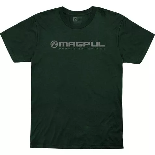 Magpul MAG1114-301-S Unfair AdvantageForest Green Short Sleeve Small