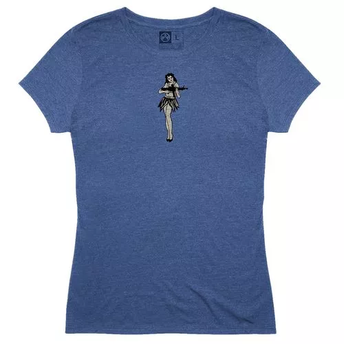 Magpul MAG1124-424-XS Hula GirlT-Shirt Royal Heather XS Short Sleeve