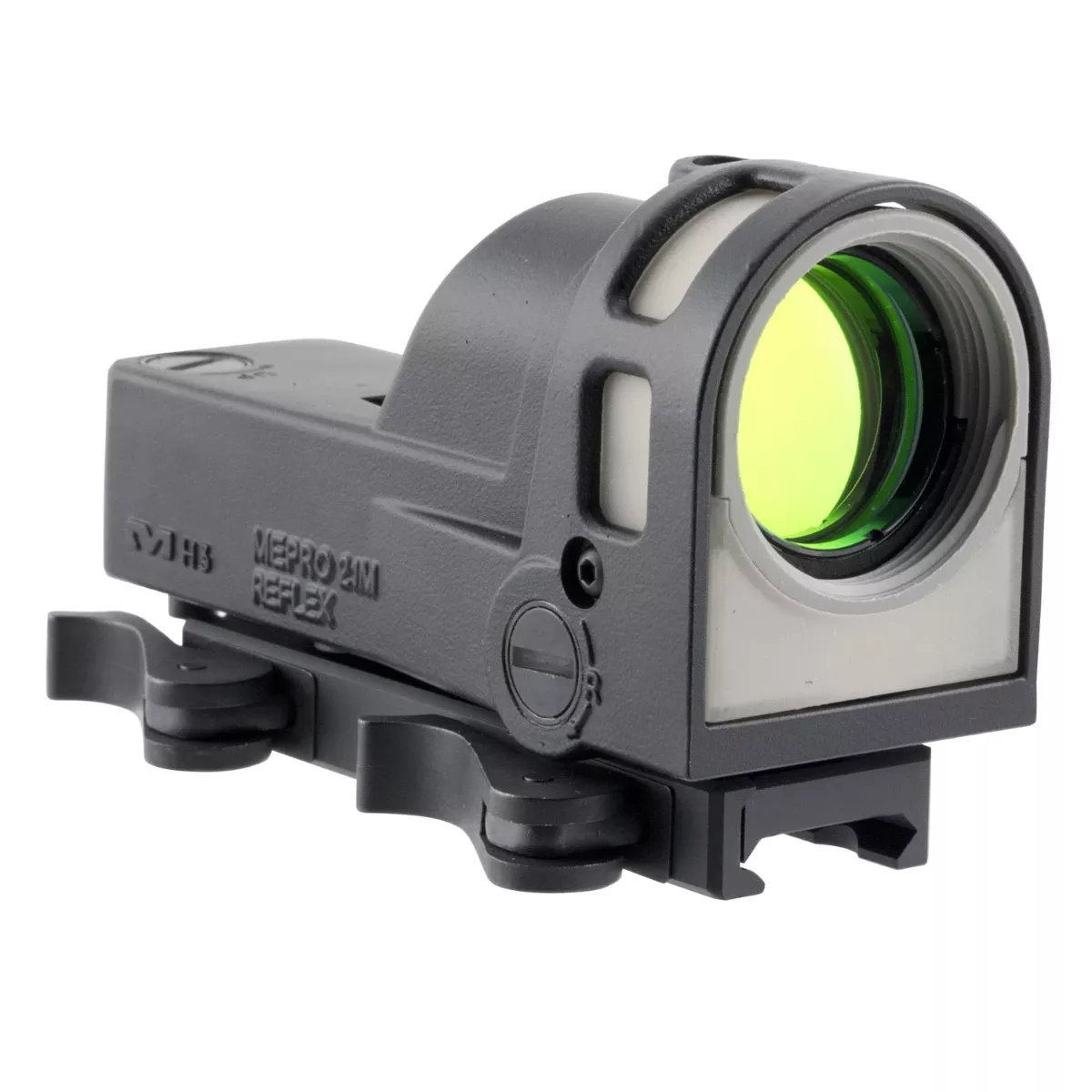 Meprolight M21 Red Dot Sight with X Reticle Illuminated, Black, 1x30mm - 626610