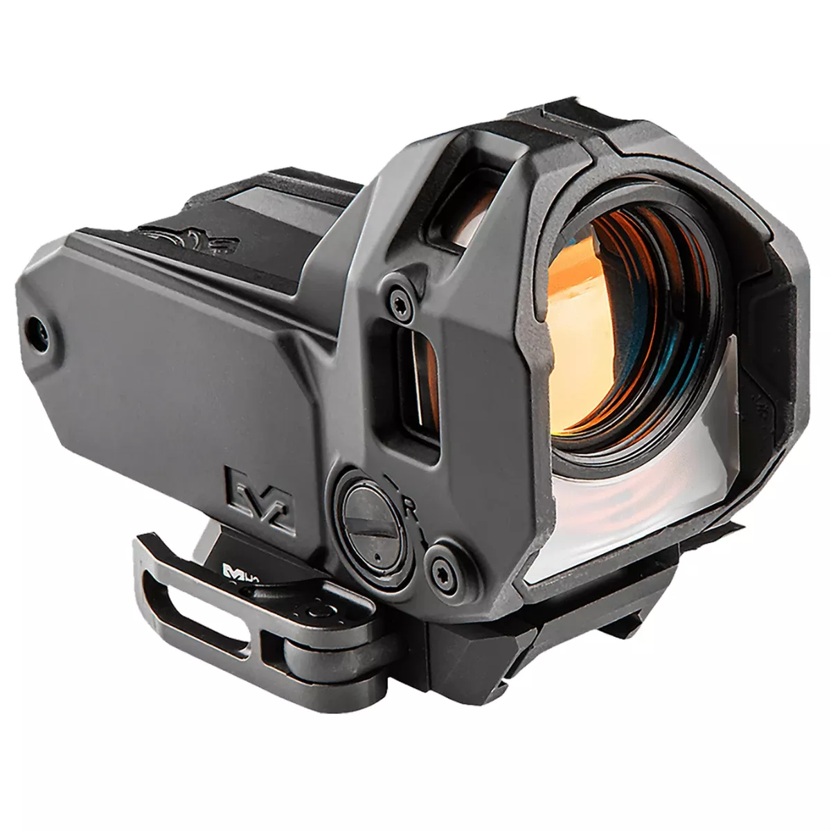 Meprolight M22 - Black, 25mm x 20mm, 10 MOA Red Triangle Illuminated Reticle - 56225000