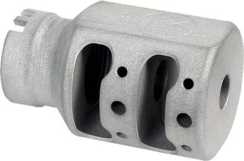 Midwest Industries Alpha Tank Brake 24mm Silver Matte