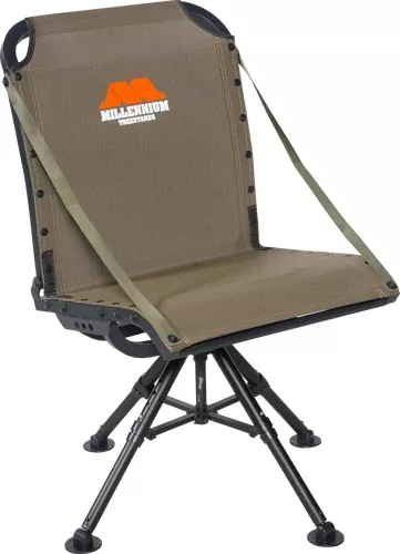 Millennium Treestands G400 Ground Blind Chair Adjustable 4-Leg 360 Swivel