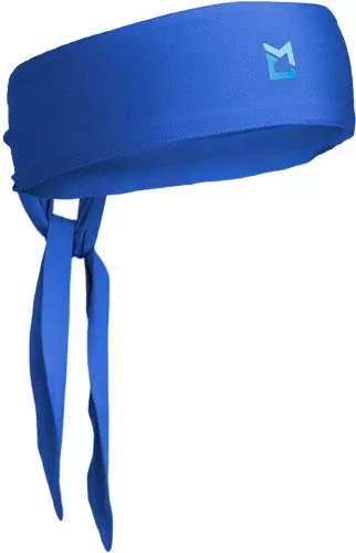 Mobile Warming Mobile Cooling Head Wrap Blue Poly Mesh - One Size