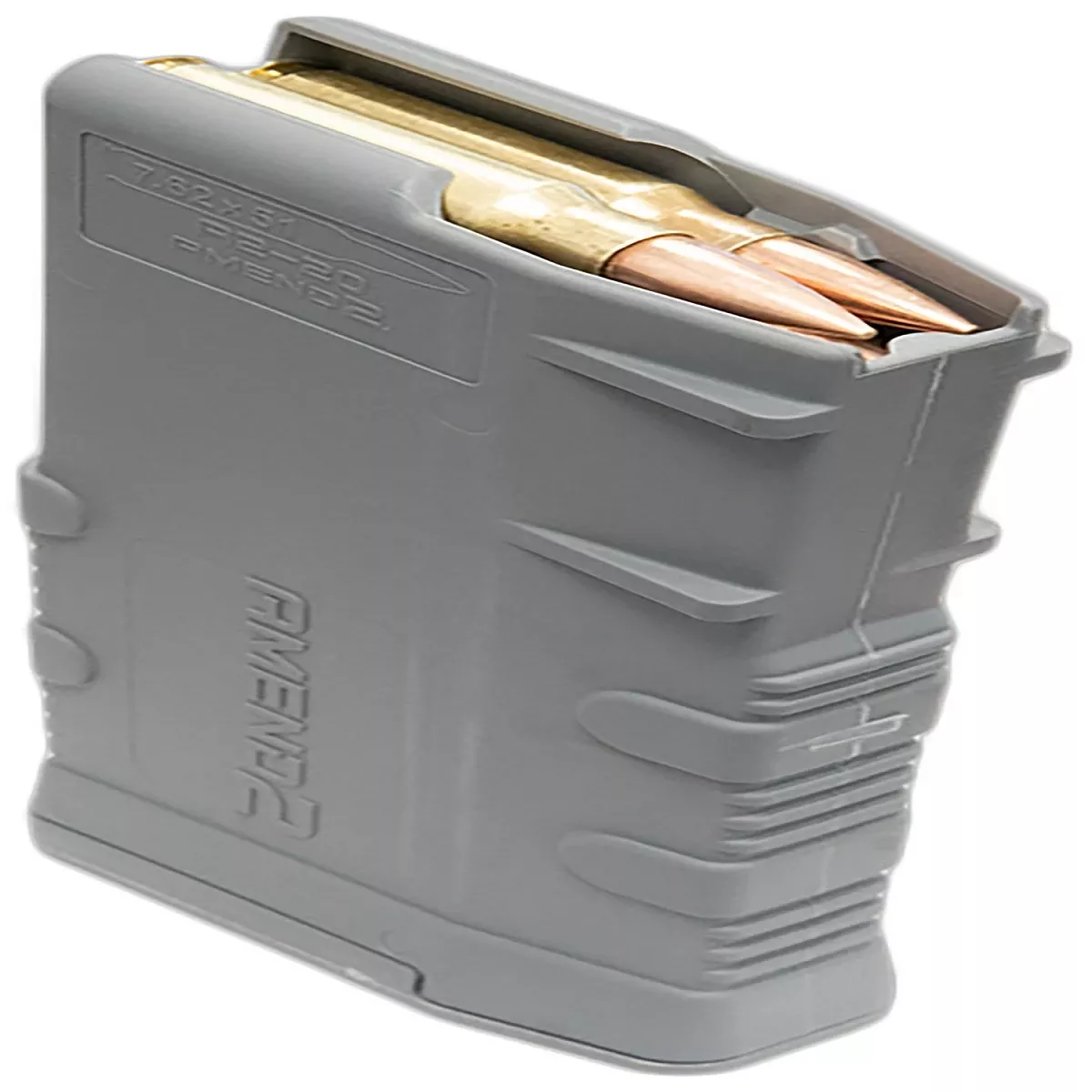 MOD-2 20rd 308 Win/7.62x51mm Compatible w/ AR-10 Gray Amend2 - 762MOD2GRY20