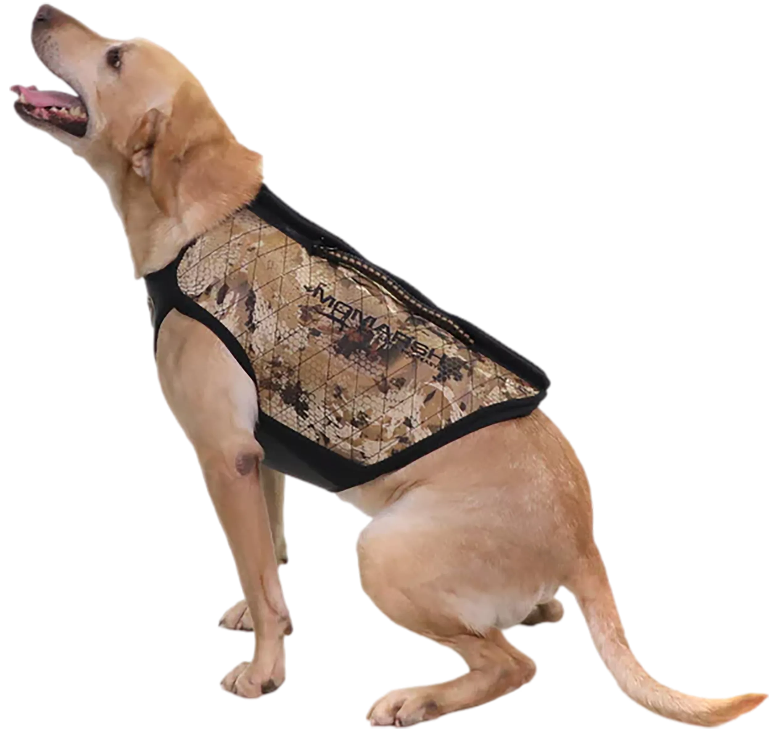 MOmarsh 34128 Versa-VestAdjustable Dog Vest Gore Optifade Waterfowl Marsh Neoprene